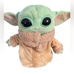 Star Wars Mattel Plush Toy 9” Small Yoda Baby Stuffed Animal The Mandalorian